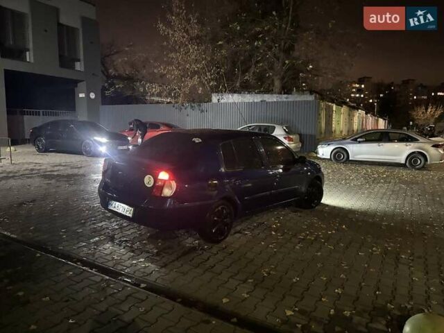 Синий Рено Клио, объемом двигателя 1.4 л и пробегом 2 тыс. км за 3500 $, фото 19 на Automoto.ua