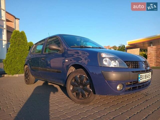 Синий Рено Клио, объемом двигателя 1.2 л и пробегом 295 тыс. км за 2999 $, фото 8 на Automoto.ua