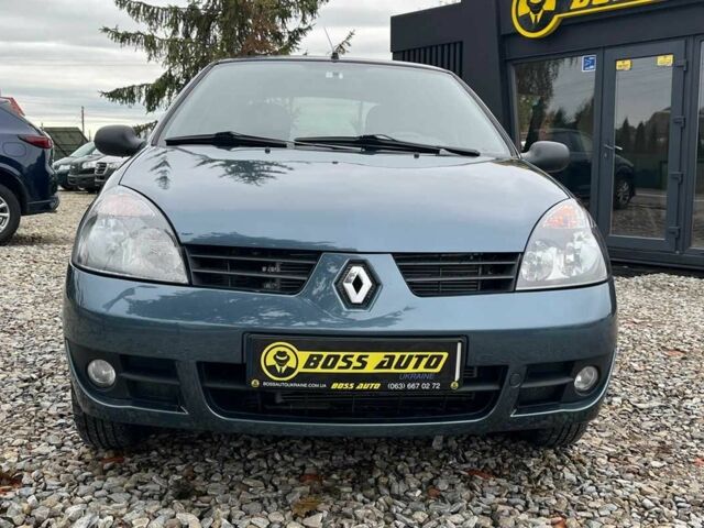 Синій Рено Кліо, об'ємом двигуна 1.4 л та пробігом 211 тис. км за 3400 $, фото 1 на Automoto.ua