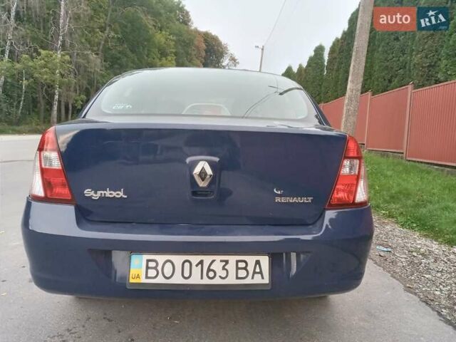Синий Рено Клио, объемом двигателя 1.4 л и пробегом 130 тыс. км за 4000 $, фото 5 на Automoto.ua