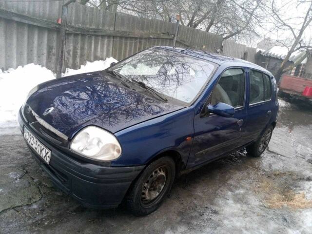 Синій Рено Кліо, об'ємом двигуна 1.2 л та пробігом 353 тис. км за 750 $, фото 4 на Automoto.ua