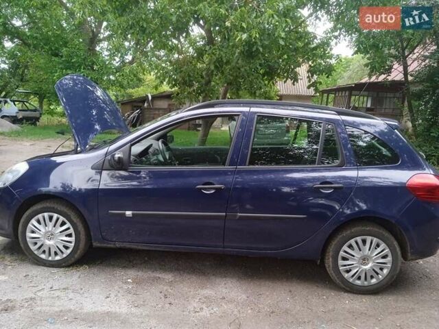 Синий Рено Клио, объемом двигателя 1.1 л и пробегом 142 тыс. км за 4800 $, фото 6 на Automoto.ua