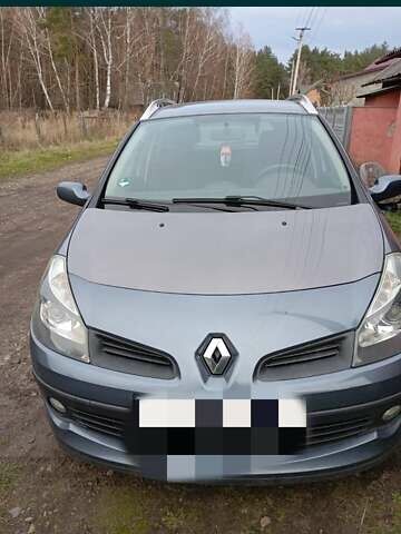 Синий Рено Клио, объемом двигателя 1.2 л и пробегом 200 тыс. км за 4500 $, фото 6 на Automoto.ua