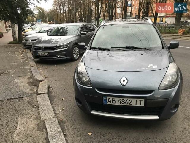 Синий Рено Клио, объемом двигателя 1.5 л и пробегом 350 тыс. км за 6000 $, фото 4 на Automoto.ua