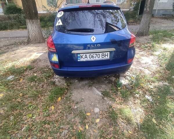 Синий Рено Клио, объемом двигателя 1.6 л и пробегом 291 тыс. км за 5500 $, фото 3 на Automoto.ua