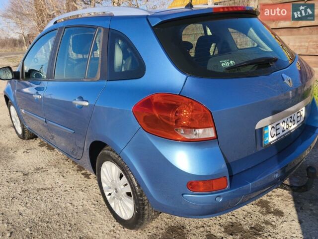 Синий Рено Клио, объемом двигателя 1.2 л и пробегом 243 тыс. км за 5500 $, фото 8 на Automoto.ua