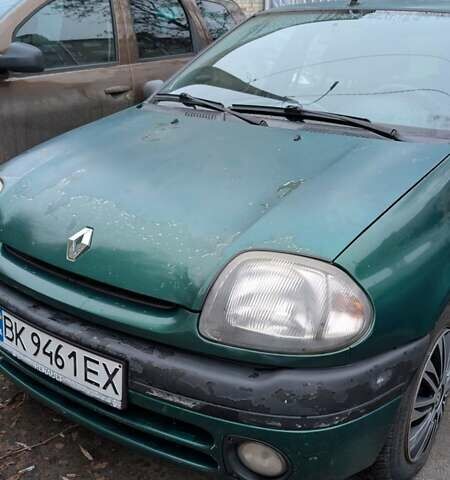 Зеленый Рено Клио, объемом двигателя 1.15 л и пробегом 187 тыс. км за 2500 $, фото 13 на Automoto.ua