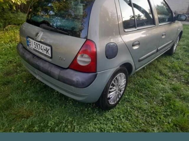 Зеленый Рено Клио, объемом двигателя 1.5 л и пробегом 290 тыс. км за 3200 $, фото 3 на Automoto.ua