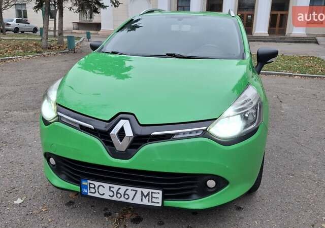 Зеленый Рено Клио, объемом двигателя 1.46 л и пробегом 250 тыс. км за 6750 $, фото 3 на Automoto.ua