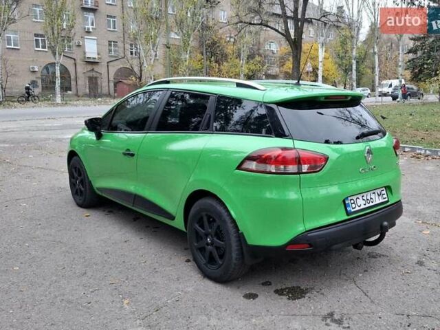 Зеленый Рено Клио, объемом двигателя 1.46 л и пробегом 250 тыс. км за 6750 $, фото 8 на Automoto.ua