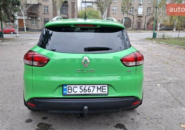 Зеленый Рено Клио, объемом двигателя 1.46 л и пробегом 250 тыс. км за 6750 $, фото 9 на Automoto.ua