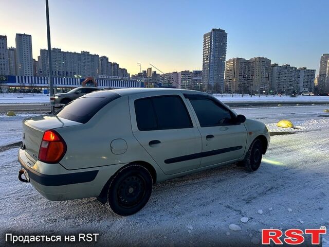 Зеленый Рено Клио, объемом двигателя 1.4 л и пробегом 260 тыс. км за 2500 $, фото 2 на Automoto.ua