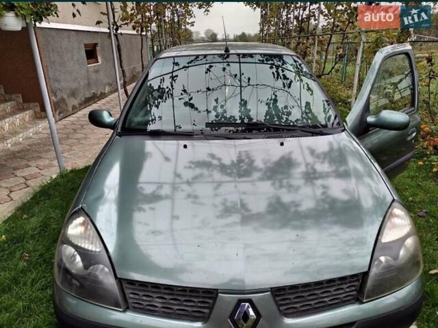 Зеленый Рено Клио, объемом двигателя 1.4 л и пробегом 200 тыс. км за 3500 $, фото 1 на Automoto.ua