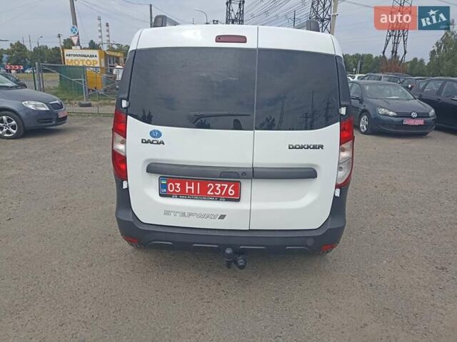 Білий Рено Dokker, об'ємом двигуна 1.5 л та пробігом 235 тис. км за 9700 $, фото 7 на Automoto.ua