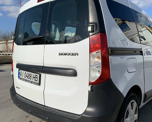 Білий Рено Dokker, об'ємом двигуна 1.46 л та пробігом 105 тис. км за 8150 $, фото 8 на Automoto.ua