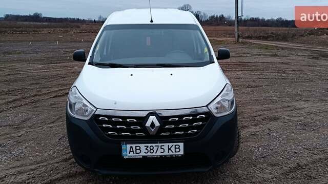 Белый Рено Dokker, объемом двигателя 1.5 л и пробегом 198 тыс. км за 9000 $, фото 1 на Automoto.ua