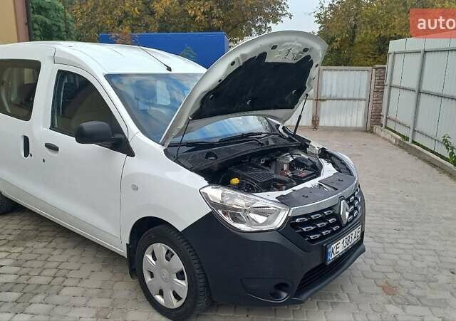 Белый Рено Dokker, объемом двигателя 1.6 л и пробегом 93 тыс. км за 9700 $, фото 22 на Automoto.ua