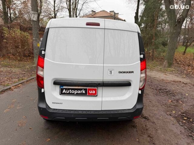 Белый Рено Dokker, объемом двигателя 1.5 л и пробегом 87 тыс. км за 12990 $, фото 5 на Automoto.ua