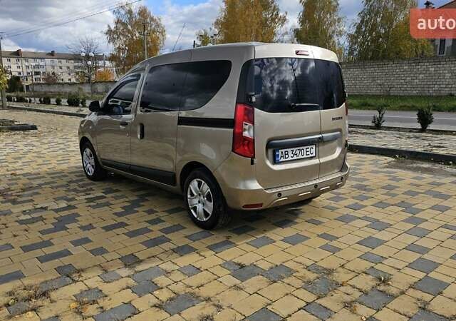 Рено Dokker 2019 в Виннице на Automoto.ua Бежевый Рено Dokker, объемом двигателя 1.46 л и пробегом 117 тыс. км за 10500 $, фото 1 на Automoto.ua