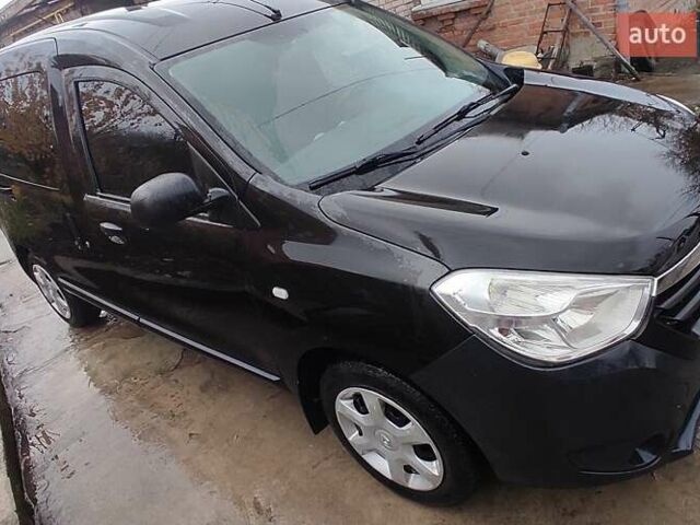 Чорний Рено Dokker, об'ємом двигуна 1.5 л та пробігом 172 тис. км за 8200 $, фото 1 на Automoto.ua