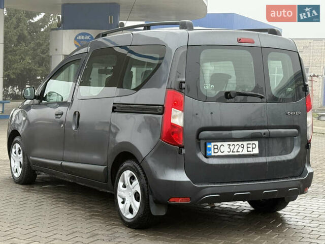 Серый Рено Dokker, объемом двигателя 1.46 л и пробегом 240 тыс. км за 7300 $, фото 8 на Automoto.ua