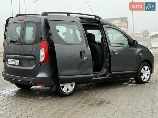 Серый Рено Dokker, объемом двигателя 1.46 л и пробегом 240 тыс. км за 7300 $, фото 11 на Automoto.ua