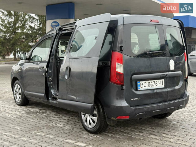 Серый Рено Dokker, объемом двигателя 1.5 л и пробегом 220 тыс. км за 7200 $, фото 9 на Automoto.ua