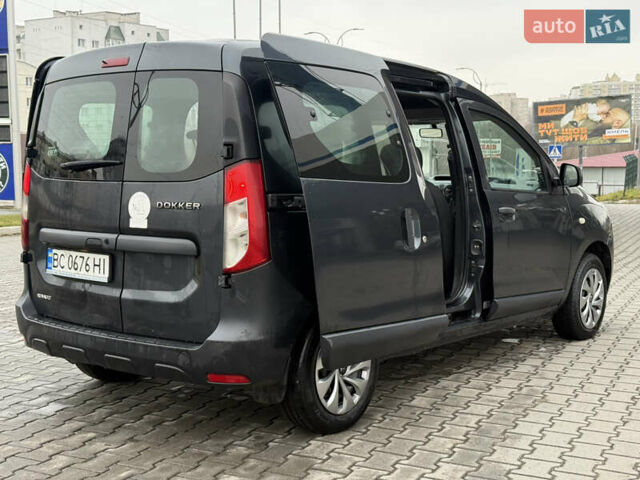Серый Рено Dokker, объемом двигателя 1.5 л и пробегом 220 тыс. км за 7200 $, фото 10 на Automoto.ua