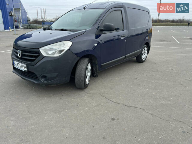 Синий Рено Dokker, объемом двигателя 1.6 л и пробегом 345 тыс. км за 4700 $, фото 2 на Automoto.ua