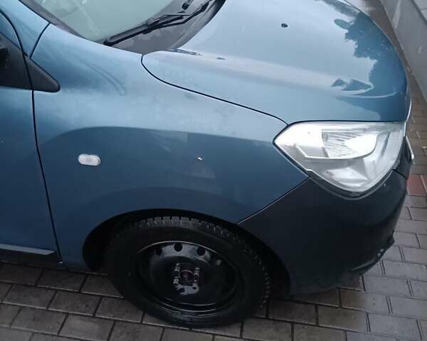 Синий Рено Dokker, объемом двигателя 1.46 л и пробегом 180 тыс. км за 7200 $, фото 15 на Automoto.ua