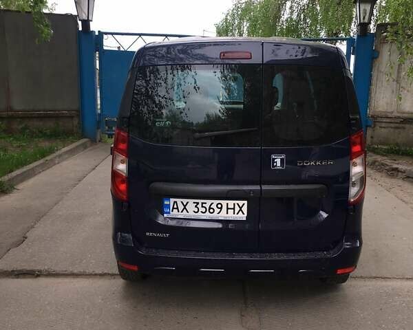 Синій Рено Dokker, об'ємом двигуна 1.6 л та пробігом 76 тис. км за 10500 $, фото 3 на Automoto.ua