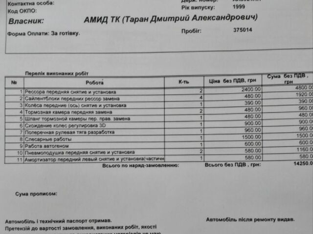 Зеленый Рено Другая, объемом двигателя 6.2 л и пробегом 850 тыс. км за 10300 $, фото 12 на Automoto.ua