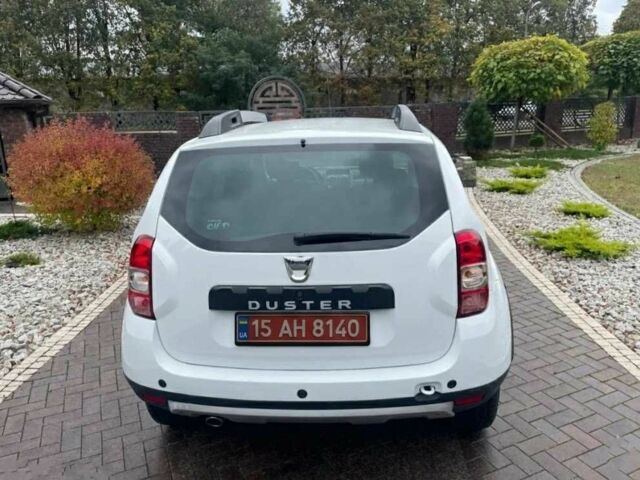 Белый Рено Дастер, объемом двигателя 1.5 л и пробегом 160 тыс. км за 8600 $, фото 2 на Automoto.ua