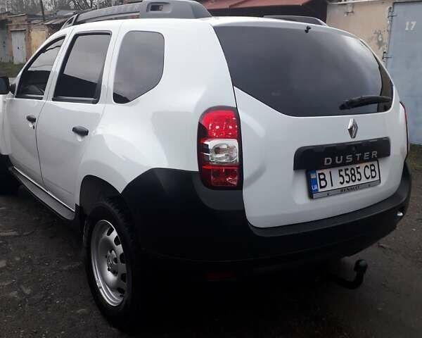Белый Рено Дастер, объемом двигателя 1.46 л и пробегом 120 тыс. км за 11200 $, фото 6 на Automoto.ua