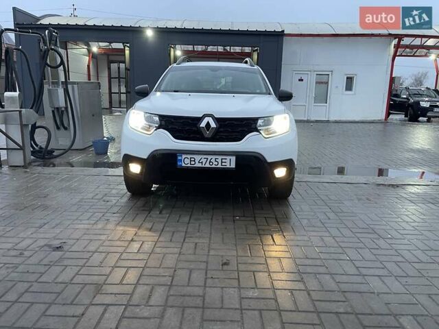 Белый Рено Дастер, объемом двигателя 1.6 л и пробегом 114 тыс. км за 13500 $, фото 19 на Automoto.ua