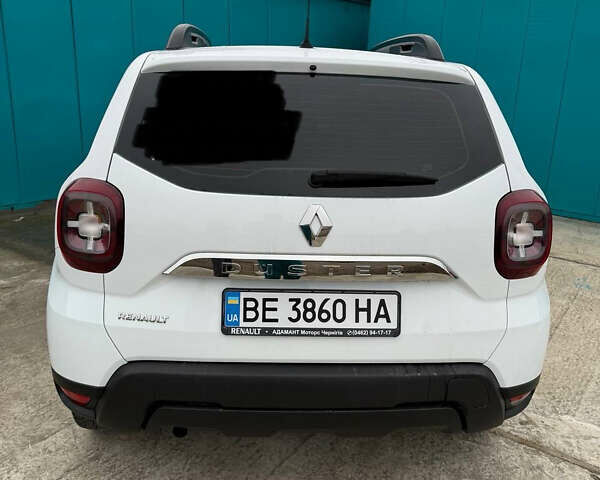 Белый Рено Дастер, объемом двигателя 1.46 л и пробегом 93 тыс. км за 16200 $, фото 3 на Automoto.ua
