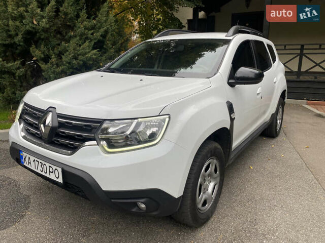 Рено Дастер 2021 у Києві на Automoto.ua Білий Рено Дастер, об'ємом двигуна 1.5 л та пробігом 82 тис. км за 17500 $, фото 2 на Automoto.ua