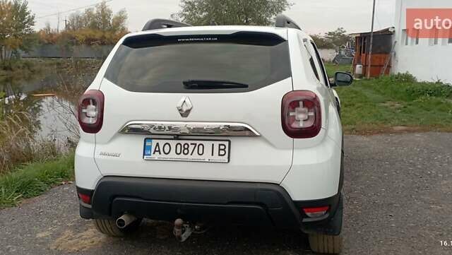 Рено Дастер 2021 у Ужгороді на Automoto.ua Білий Рено Дастер, об'ємом двигуна 1.46 л та пробігом 115 тис. км за 17300 $, фото 8 на Automoto.ua