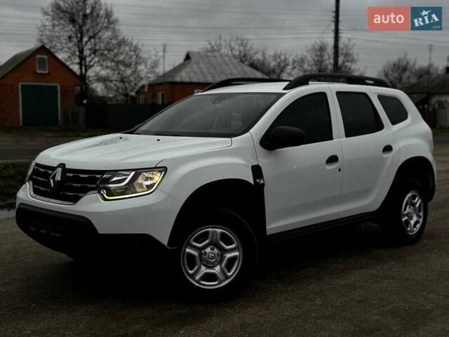 Белый Рено Дастер, объемом двигателя 1.6 л и пробегом 59 тыс. км за 13450 $, фото 1 на Automoto.ua