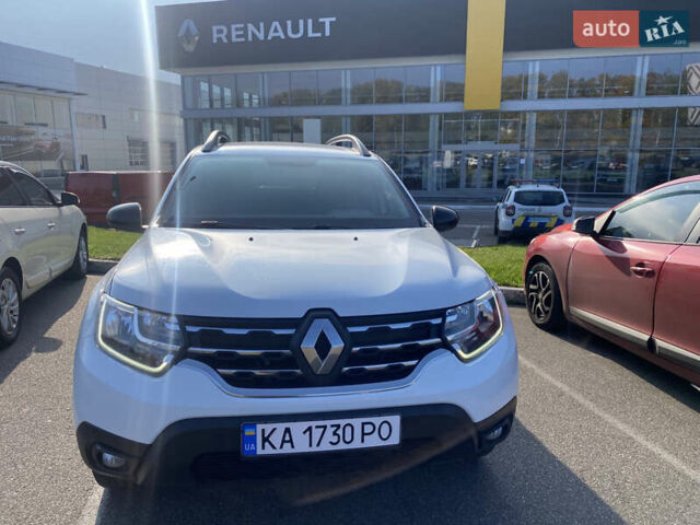Рено Дастер 2021 у Києві на Automoto.ua Білий Рено Дастер, об'ємом двигуна 1.5 л та пробігом 82 тис. км за 17500 $, фото 6 на Automoto.ua