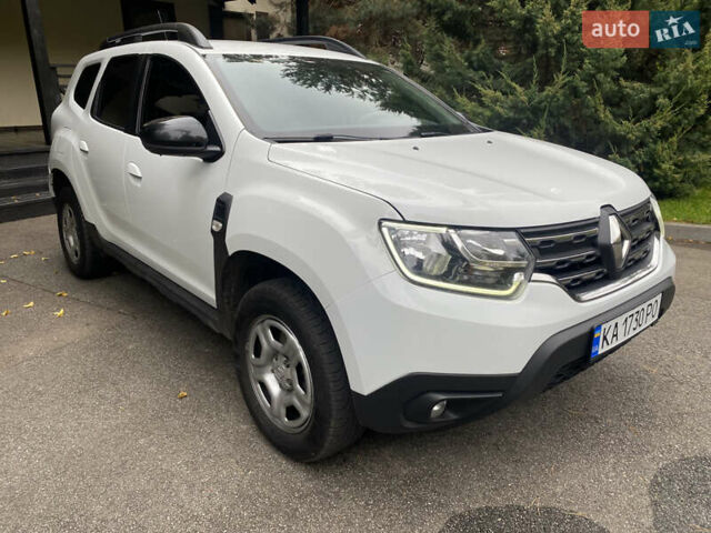 Рено Дастер 2021 у Києві на Automoto.ua Білий Рено Дастер, об'ємом двигуна 1.5 л та пробігом 82 тис. км за 17500 $, фото 1 на Automoto.ua