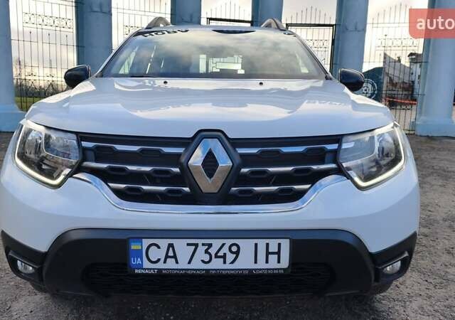 Белый Рено Дастер, объемом двигателя 1.5 л и пробегом 80 тыс. км за 13500 $, фото 1 на Automoto.ua