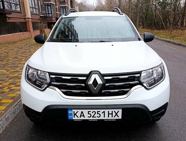 Белый Рено Дастер, объемом двигателя 1.6 л и пробегом 58 тыс. км за 16200 $, фото 3 на Automoto.ua