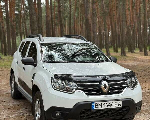 Белый Рено Дастер, объемом двигателя 1.46 л и пробегом 49 тыс. км за 17900 $, фото 2 на Automoto.ua