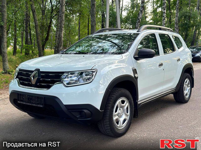 Белый Рено Дастер, объемом двигателя 1.6 л и пробегом 59 тыс. км за 13600 $, фото 1 на Automoto.ua