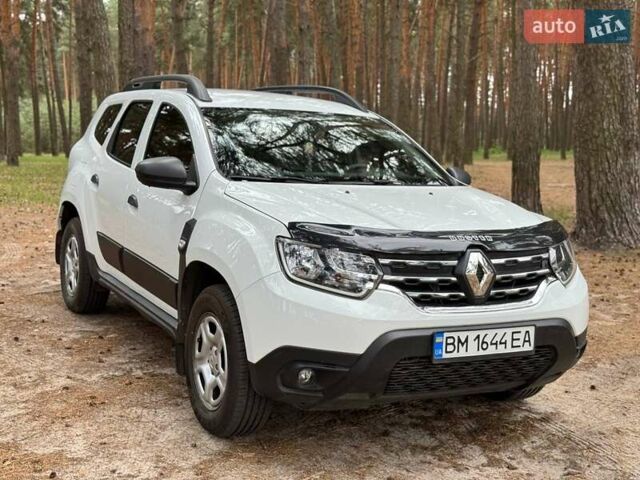 Белый Рено Дастер, объемом двигателя 1.46 л и пробегом 49 тыс. км за 17900 $, фото 1 на Automoto.ua