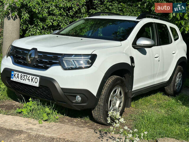 Белый Рено Дастер, объемом двигателя 1.5 л и пробегом 34 тыс. км за 19500 $, фото 1 на Automoto.ua