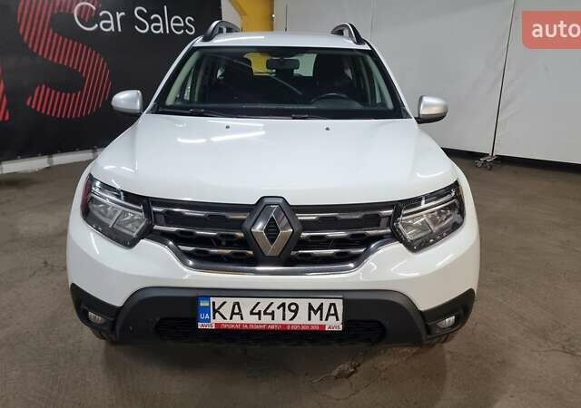 Белый Рено Дастер, объемом двигателя 1.46 л и пробегом 136 тыс. км за 18600 $, фото 1 на Automoto.ua