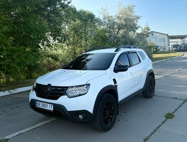 Белый Рено Дастер, объемом двигателя 1.46 л и пробегом 34 тыс. км за 22000 $, фото 1 на Automoto.ua
