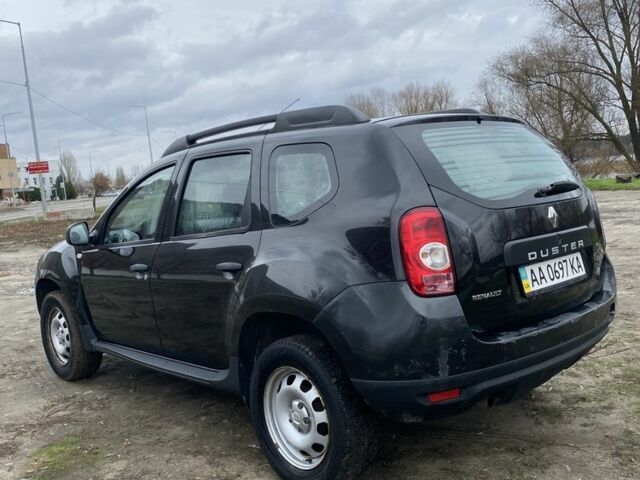 Черный Рено Дастер, объемом двигателя 1.6 л и пробегом 282 тыс. км за 6800 $, фото 6 на Automoto.ua